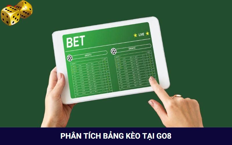 Dự đoán dựa trên bảng kèo của nhà cái Go8