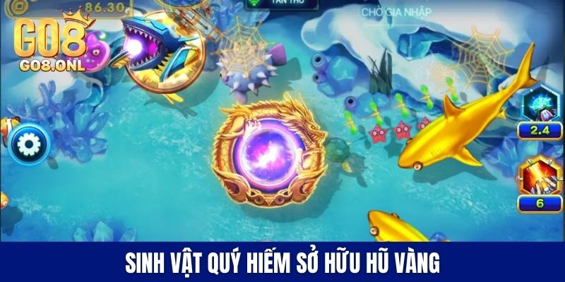 Sinh vật quý hiếm sở hữu hũ vàng